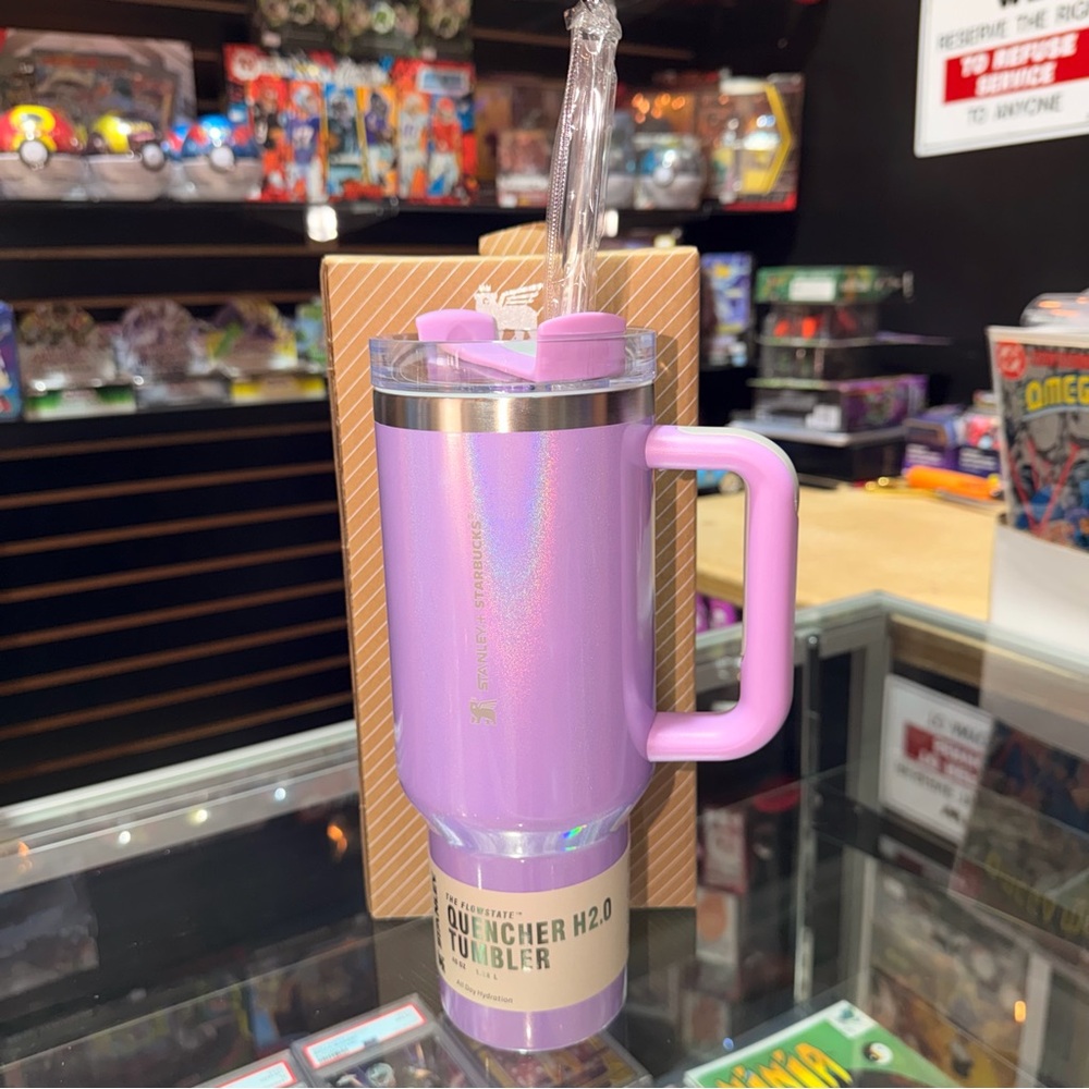 Stanley x Starbucks Quencher H2.0 Tumbler in Shimmering Lavender